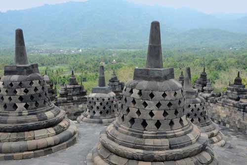 scenic borobudur-AsiaPhotoStock