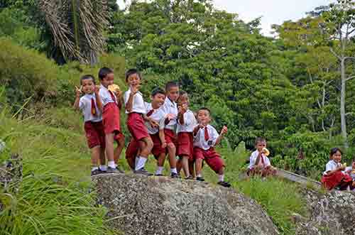 schoolboys toba-AsiaPhotoStock