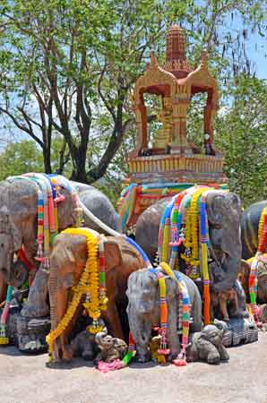 shrine of elephants-AsiaPhotoStock
