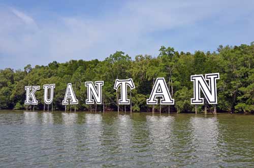 sign for kuantan-AsiaPhotoStock