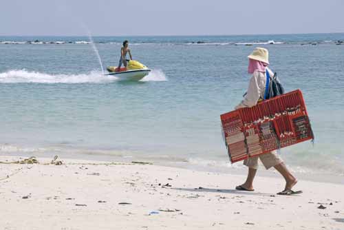 jet skier and hawker-AsiaPhotoStock