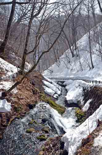 snowy stream-AsiaPhotoStock