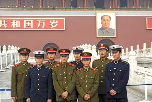 armed forces and mao-AsiaPhotoStock