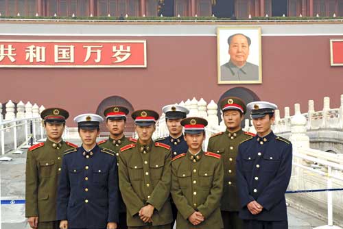 armed forces and mao-AsiaPhotoStock