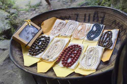 pearls and coral beads-AsiaPhotoStock