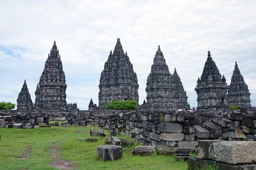 spires at prambanan-AsiaPhotoStock