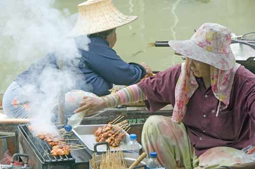 steamy satay-AsiaPhotoStock