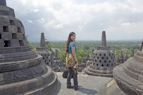 stupas borobudur-AsiaPhotoStock