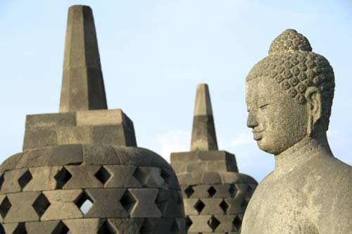 stupa and buddha-AsiaPhotoStock