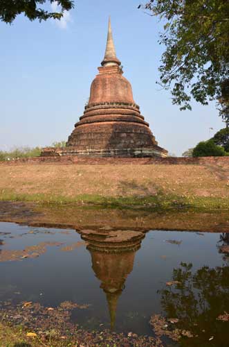 stupa reflected-AsiaPhotoStock