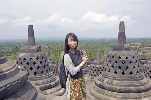 summit of borobudur-AsiaPhotoStock