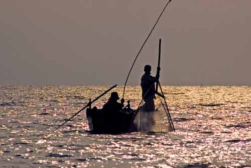 sunset fishing-AsiaPhotoStock