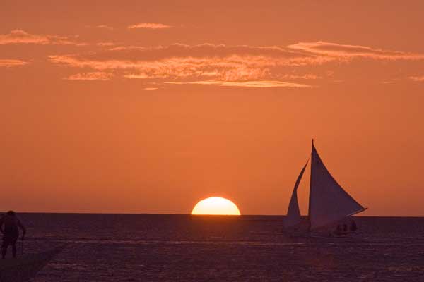 sunset at sea-AsiaPhotoStock