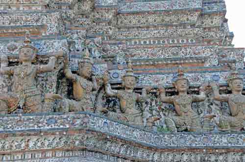 support at wat arun-AsiaPhotoStock