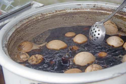 tea eggs mount emei-AsiaPhotoStock