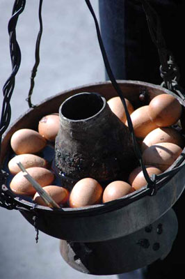 eggs in tea-AsiaPhotoStock