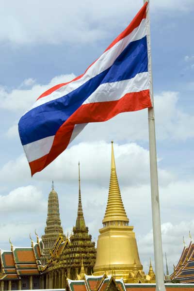 thai flag-AsiaPhotoStock