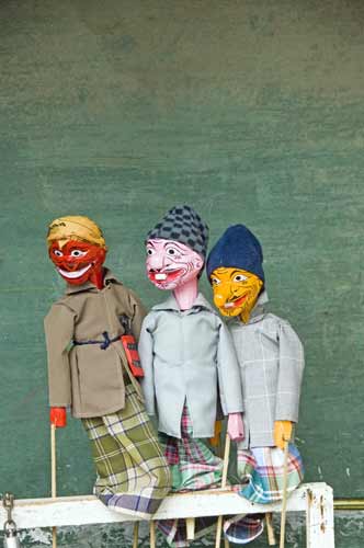three puppets-AsiaPhotoStock