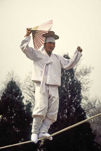 tight rope walker-AsiaPhotoStock