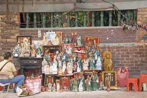 tin hau shrine-asia photo stock