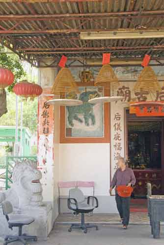 tin hau temple lamma-asia photo stock