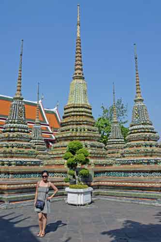 tourist at wat pho-AsiaPhotoStock