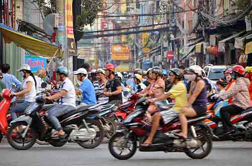 traffic ho chi minh-AsiaPhotoStock