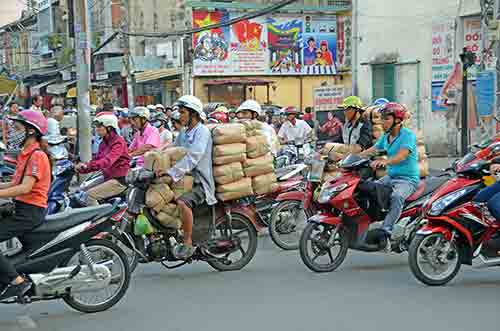 traffic saigon-AsiaPhotoStock