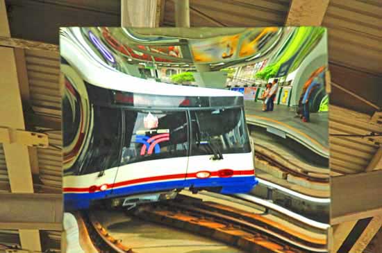 sky train reflection-AsiaPhotoStock