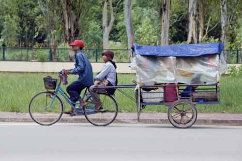 transport by bike-AsiaPhotoStock