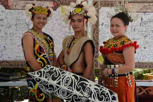 tribal dancers kuching-AsiaPhotoStock