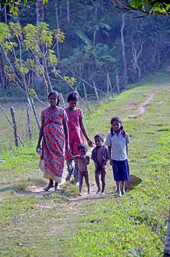 tribal family wayanad-AsiaPhotoStock