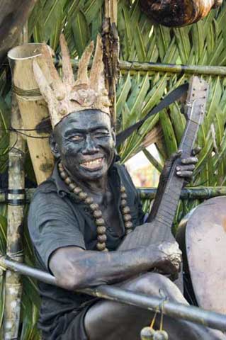 tribal guitarists-AsiaPhotoStock