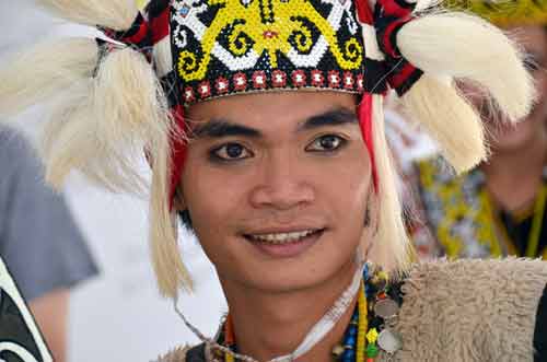 tribesman in kuching-AsiaPhotoStock