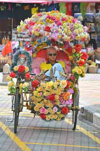 trishaw driver melaka-AsiaPhotoStock