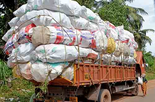 truck loaded kerala-AsiaPhotoStock