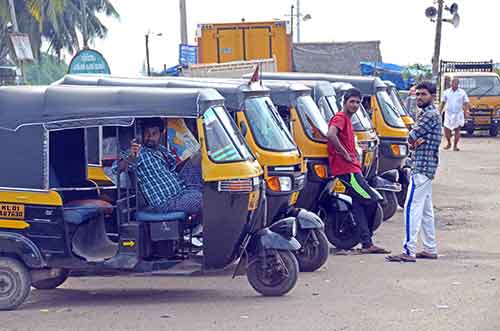 tuk tuks at port-AsiaPhotoStock