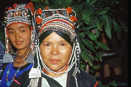 two akha women-AsiaPhotoStock