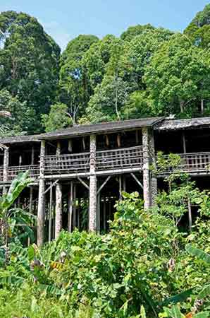 ulu house in kuching-AsiaPhotoStock