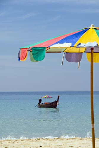 umbrella frames boat-AsiaPhotoStock