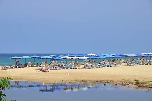 umbrellas karon beach-AsiaPhotoStock