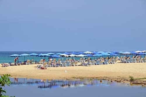 umbrellas karon beach-AsiaPhotoStock