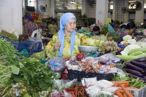 vegetable market stall-AsiaPhotoStock