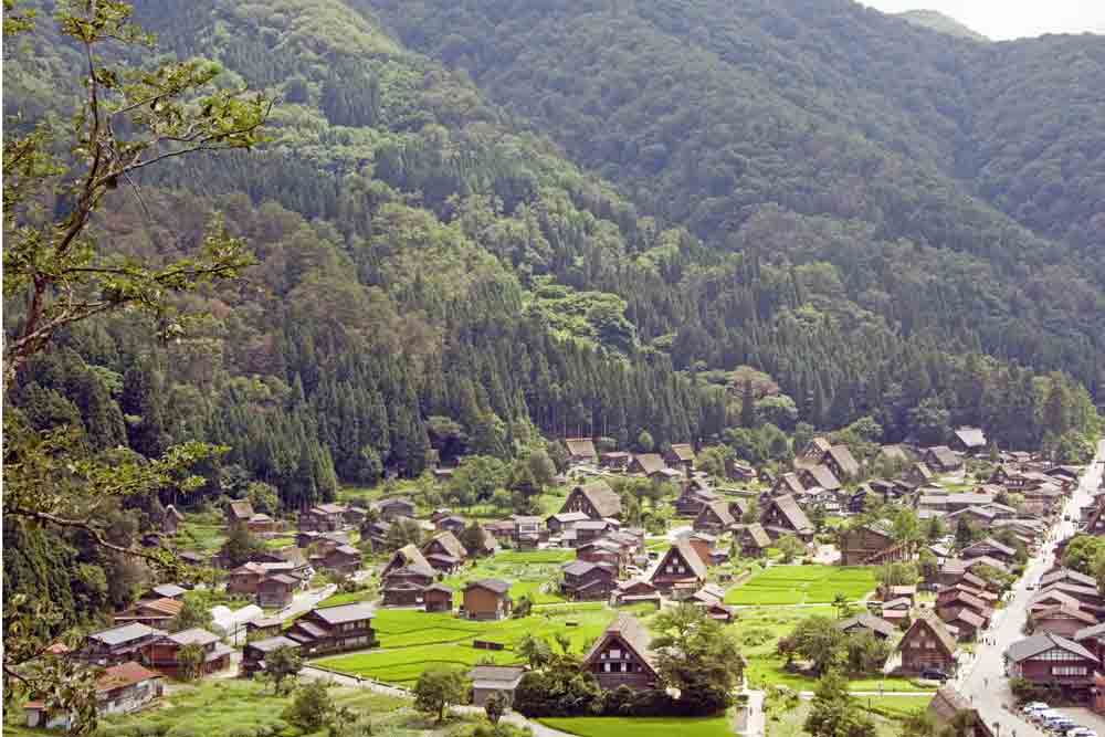 village of shirakawa go-AsiaPhotoStock