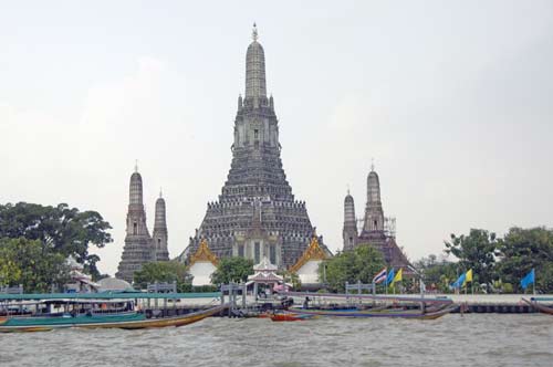 wat arun from river-AsiaPhotoStock