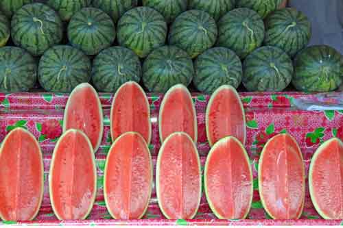 fresh water melons-AsiaPhotoStock