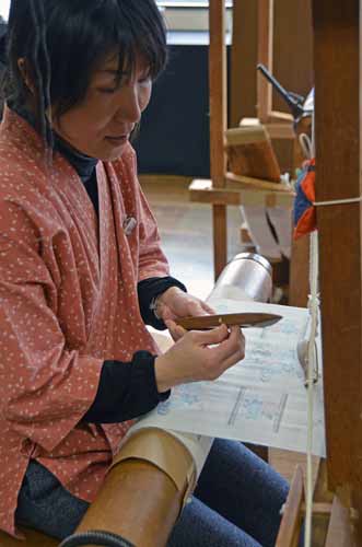 weaving in japan-AsiaPhotoStock