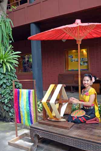 weaving in bangkok-AsiaPhotoStock