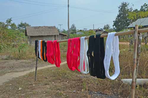 weaving cotton drying-AsiaPhotoStock