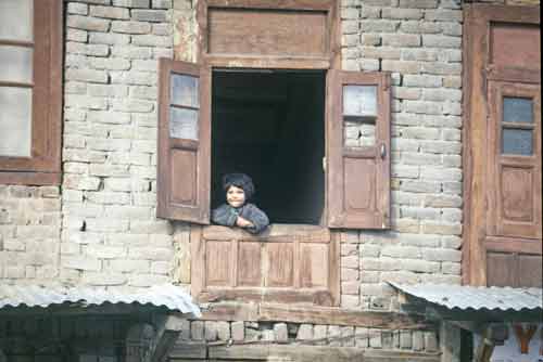 window srinagar-AsiaPhotoStock